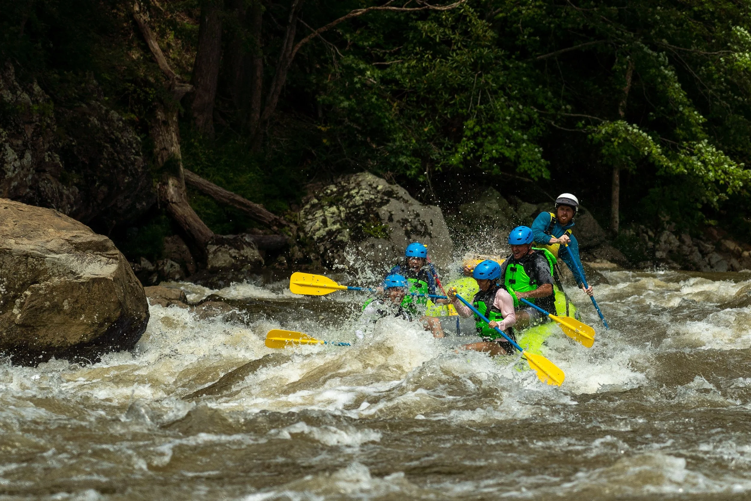 Blue Ridge Paddling: Nolichucky River Rafting & Kayaking